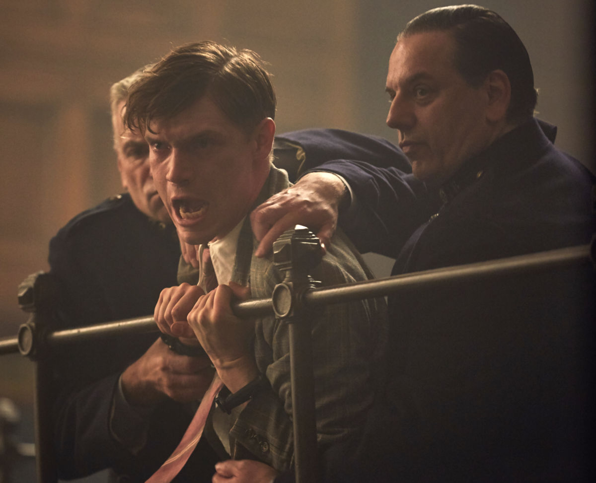 Billy Howle (as Leonard Vole) in The Witness for the Prosecution for BBC One
Photographer: Robert Viglasky // © Agatha Christie Productions and Mammoth Screen
