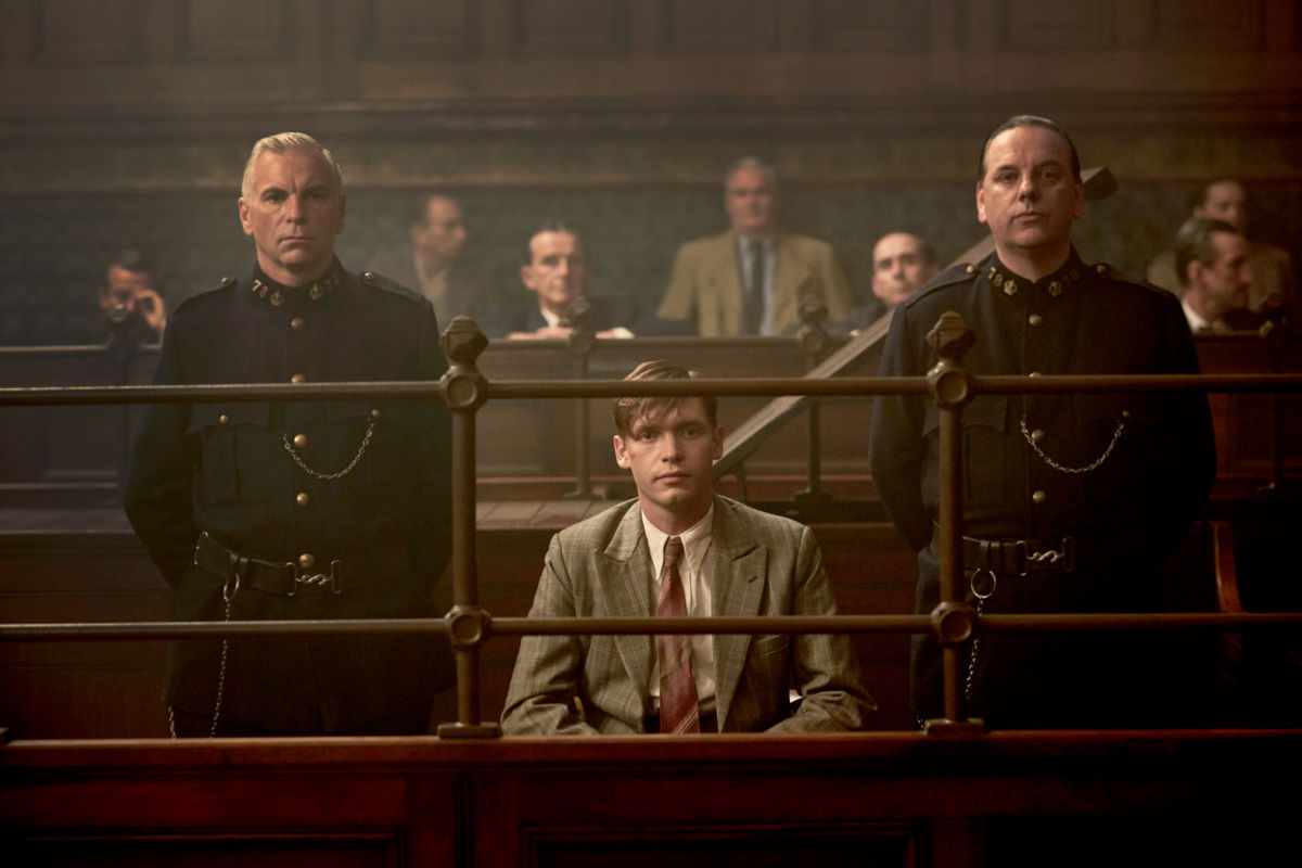 Billy Howle (as Leonard Vole) in The Witness for the Prosecution for BBC One
Photographer: Robert Viglasky // © Agatha Christie Productions and Mammoth Screen