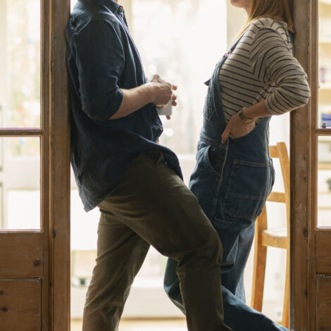 James McAvoy and Sharon Horgan star in TOGETHER written by Dennis Kelly and directed by Stephen Daldry.
Arty Films Ltd. for BBC Film and BBC TWO
Photographer: Peter Mountain / © Arty Films Ltd. 2021