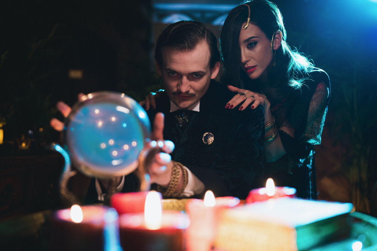 Picture Shows: Wentworth (Jack Gleeson) Gabriela (Maria Pedraza)