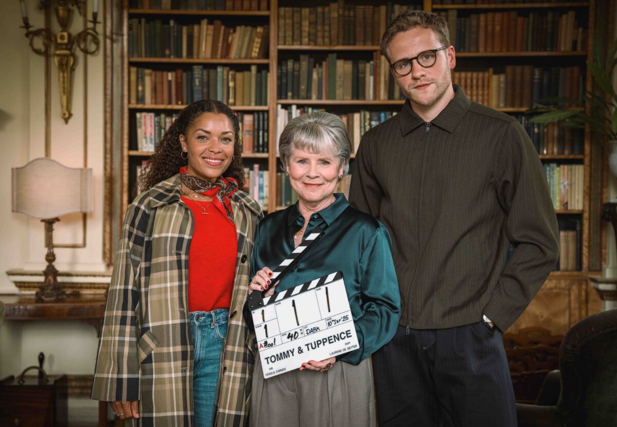 TOMMY & TUPPENCE (BRITBOX)
In the first contemporary English language television series adaptation of Agatha ChristieÕs stories, Tommy and Tuppence are a detective duo for the ages. They fall in love, fall out of it, and tumble back in, all while solving some thrilling, entertaining mysteries along the way
L-R. Antonia Thomas, Imelda Staunton, Josh Dylan