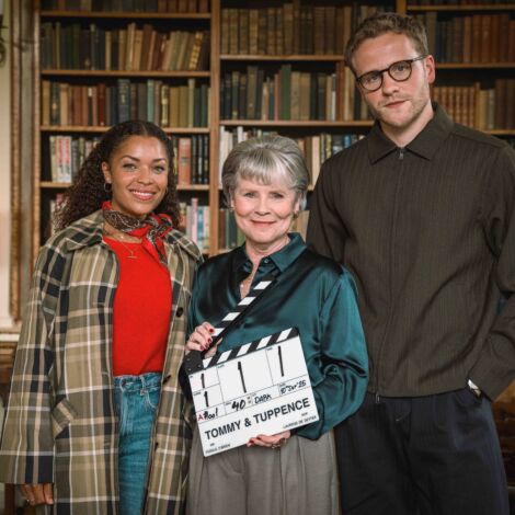 TOMMY & TUPPENCE (BRITBOX)
In the first contemporary English language television series adaptation of Agatha ChristieÕs stories, Tommy and Tuppence are a detective duo for the ages. They fall in love, fall out of it, and tumble back in, all while solving some thrilling, entertaining mysteries along the way
L-R. Antonia Thomas, Imelda Staunton, Josh Dylan