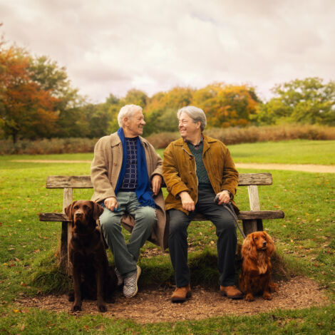 FRANK AND PERCY
Ian McKellen as PERCY and Roger Allam as Frank
The story follows two older men who meet while walking their dogs on Hampstead Heath. What begins as casual conversation about the weather and aching hips gradually deepens into an unexpected friendship - and perhaps something more. Wryly funny and poignantly tender, Frank and Percy is a heartfelt, life-affirming tale about the courage to take a chance on love at any age.
The project is co-produced and financed by John Gore Studios and BK Studios.